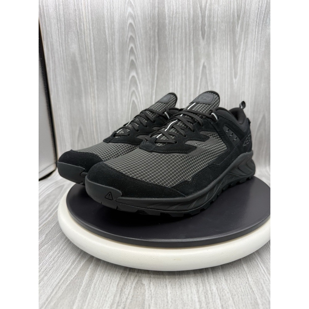 KEEN Hightrail EXP Mens Size 12 Black Magnet Waterproof Hiking Shoes 1030868 NEW